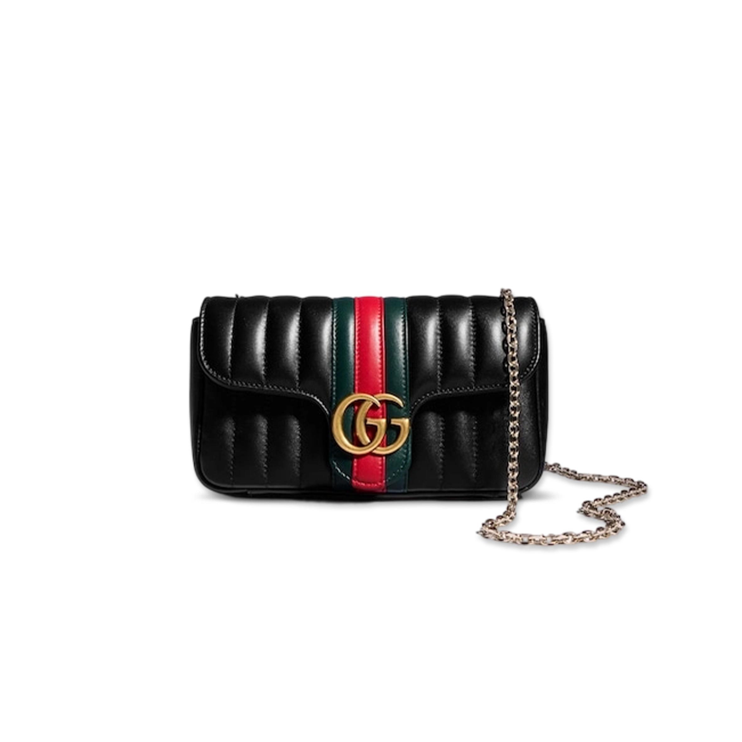 GUCCI JETSET GG MARMONT SMALL SHOULDER BAG A006X1 (20.5*11.5*6cm)